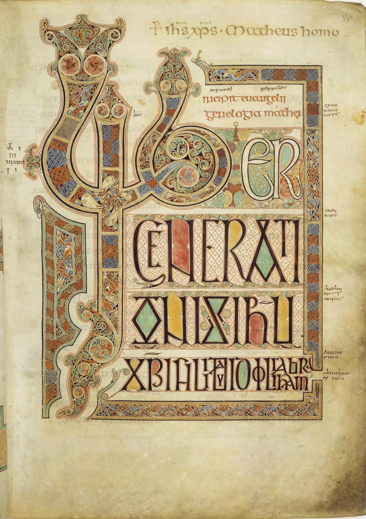 Book of Kells page