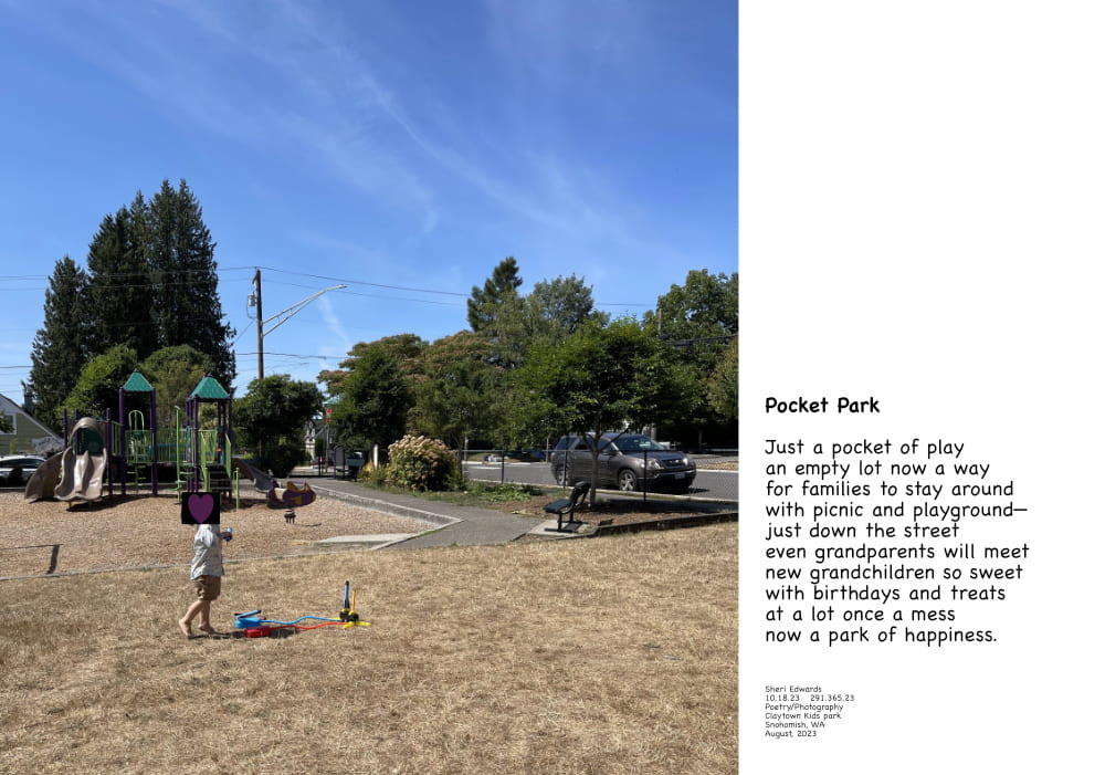 Claytown Kids Park, Snohomish, WA a pocket park