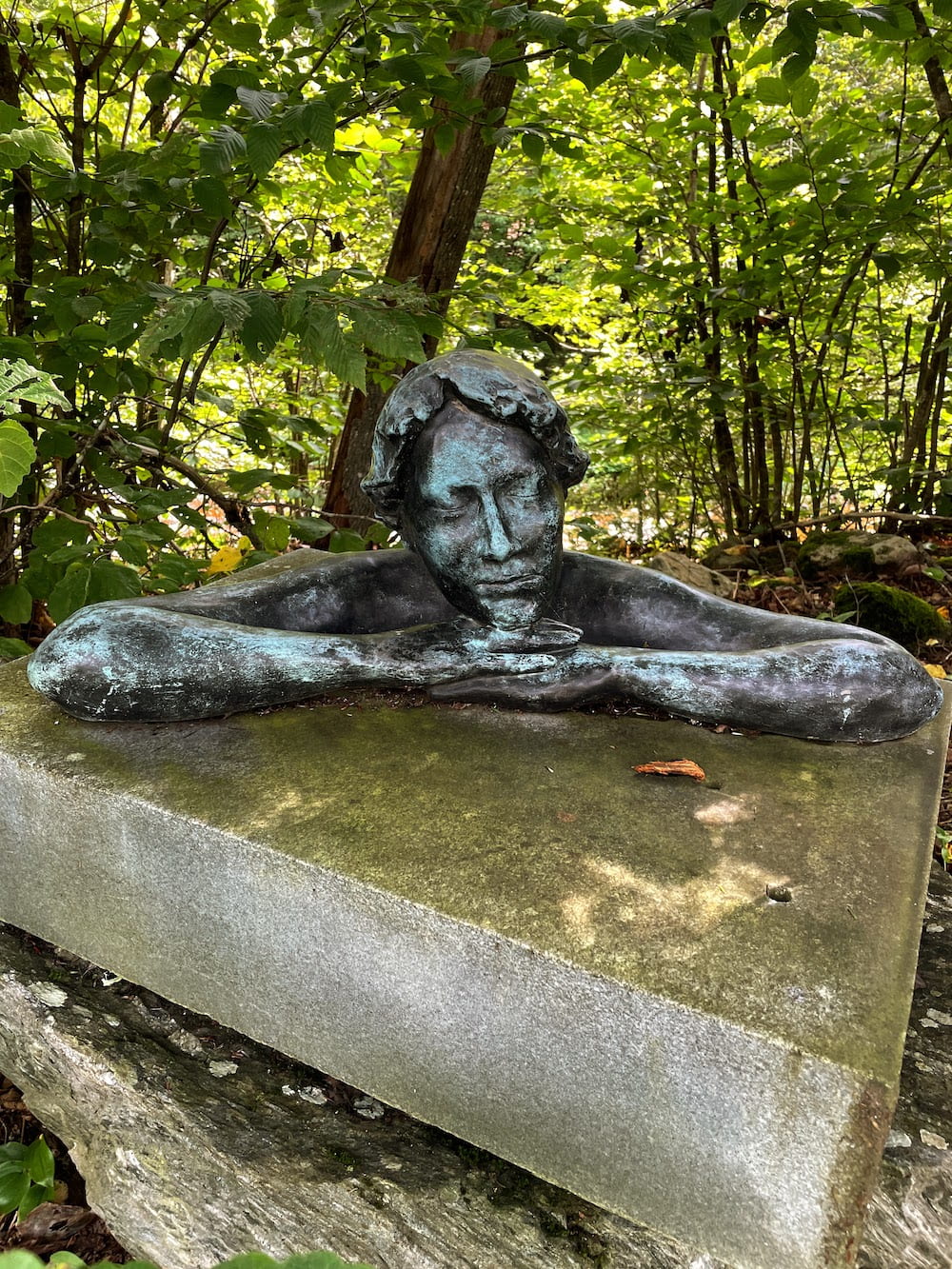 Silent Sunday Photo sculpture entitled "For Betsy" by Carolyn Wirth at DeVries Sculpture Trail See Flickr https://flic.kr/p/2oYdxX1 by Dogtrax Attribution-ShareAlike (CC BY-SA 2.0) Part of #WriteOut https://writeout.nwp.org and Daily Create Prompt: https://daily.ds106.us/tdc4293/
